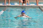 Swimming vs Babson  Wheaton College Swimming vs Babson College. - Photo By: KEITH NORDSTROM : Wheaton, Swimming, Babson